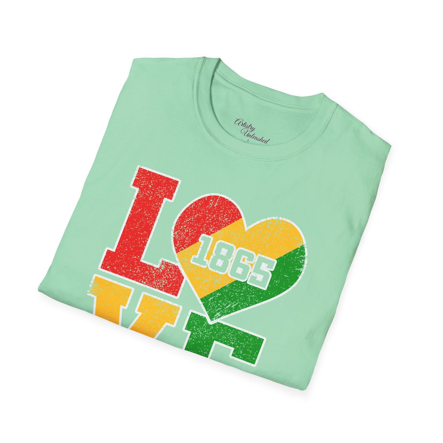 1865 Love Unisex Softstyle T-Shirt