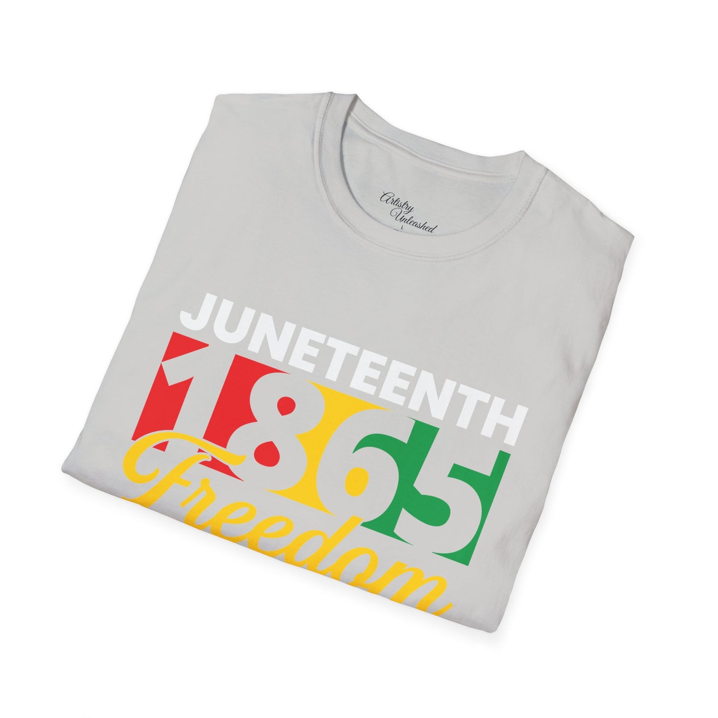 Juneteenth 1865 Freedom Unisex Softstyle T-Shirt
