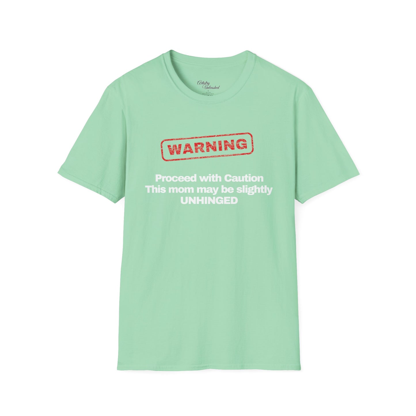 Warning Unisex Softstyle T-Shirt