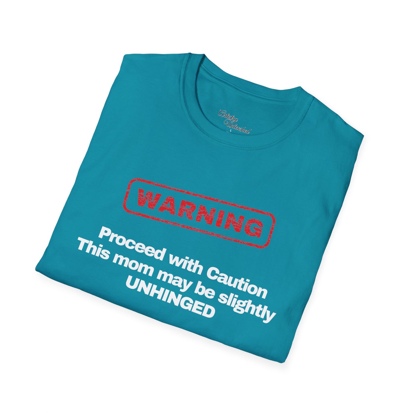 Warning Unisex Softstyle T-Shirt