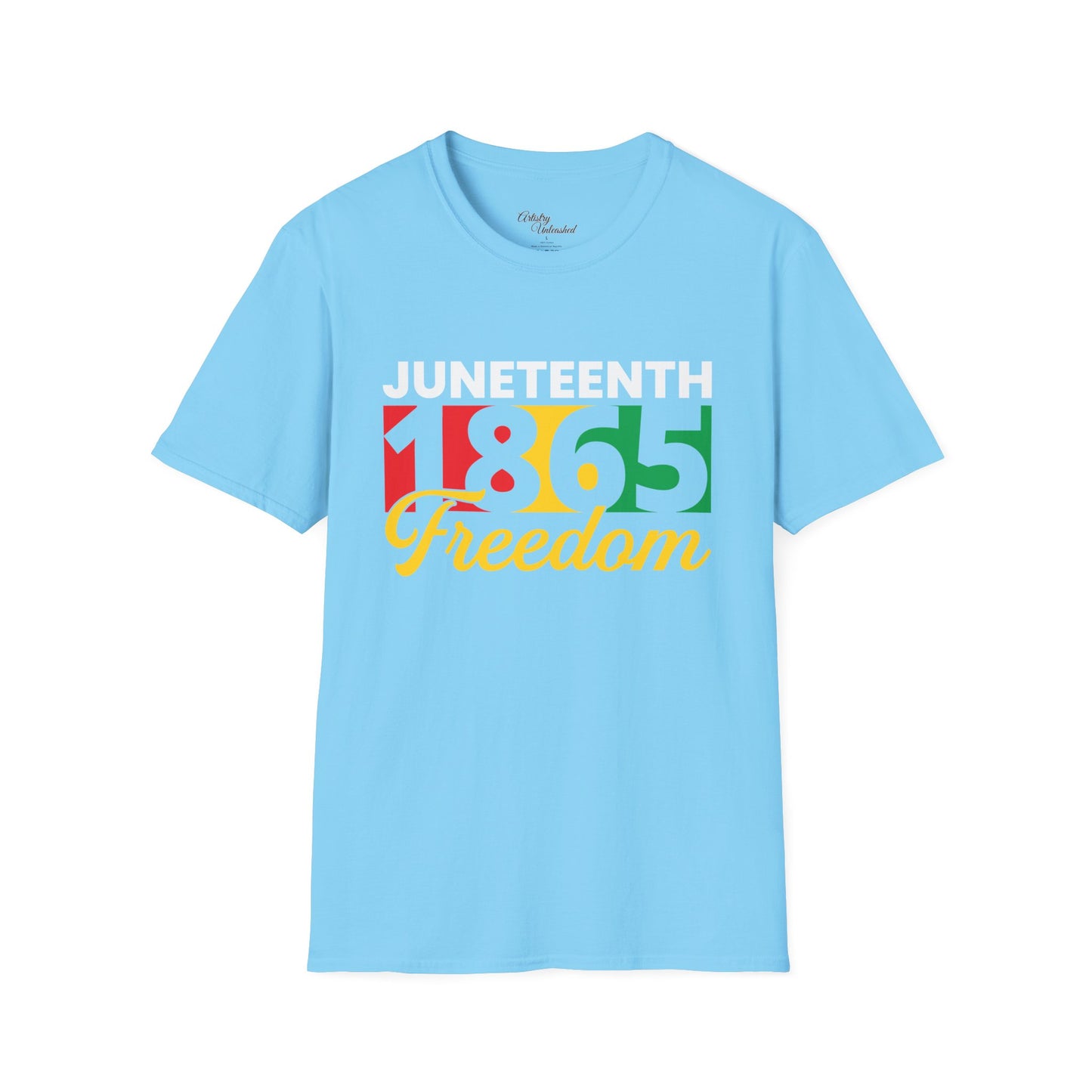 Juneteenth 1865 Freedom Unisex Softstyle T-Shirt