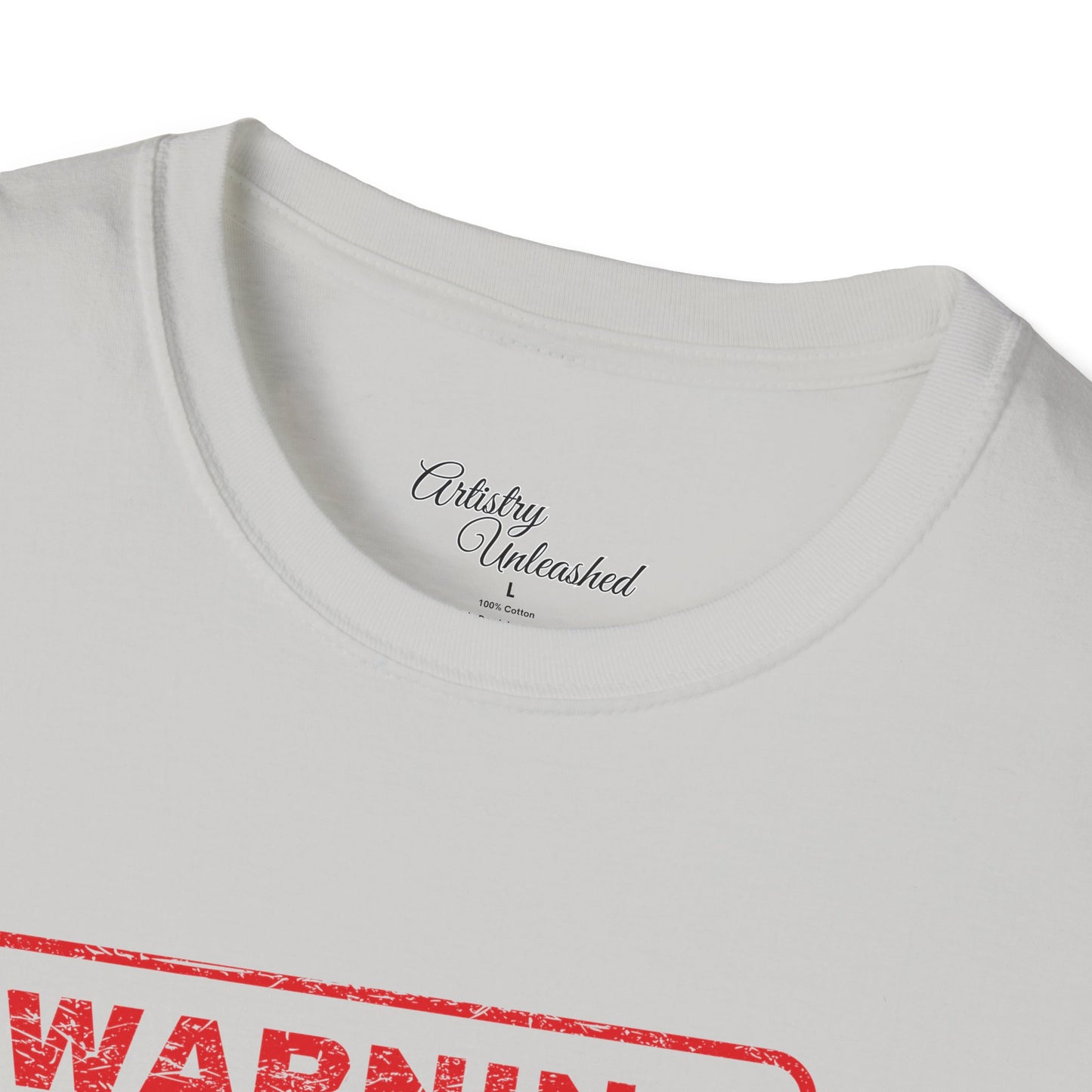 Warning Unisex Softstyle T-Shirt