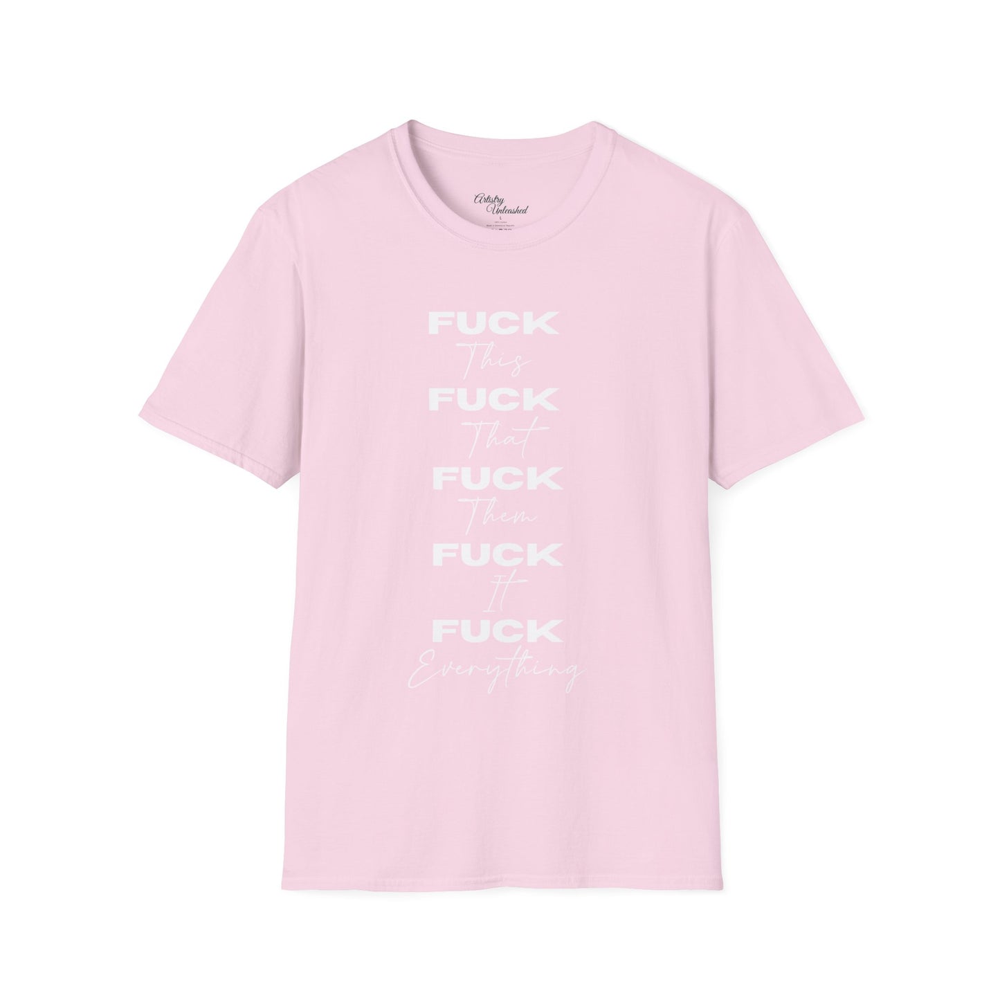 F This, That, etc. Unisex Softstyle T-Shirt