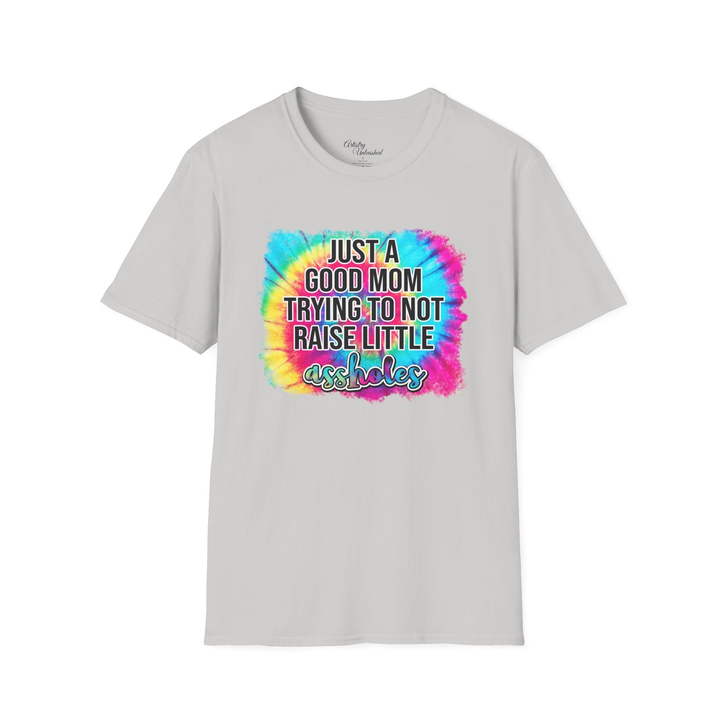 Sassy Mom Tye Dye Unisex Softstyle T-Shirt