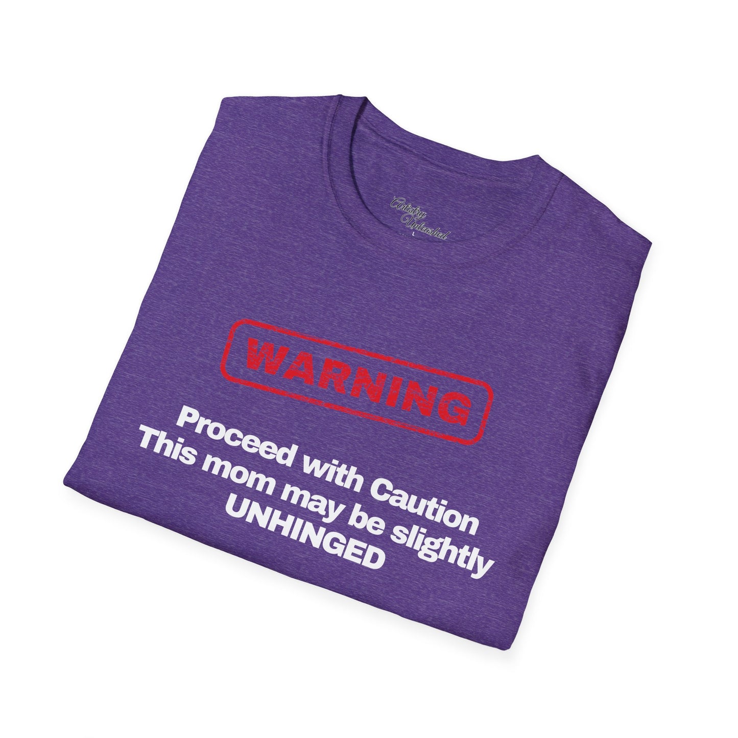 Warning Unisex Softstyle T-Shirt