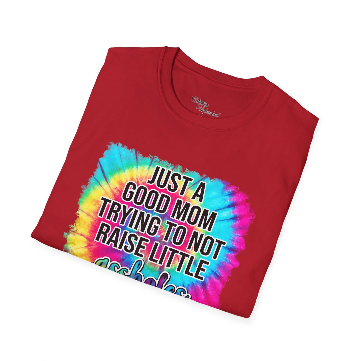 Sassy Mom Tye Dye Unisex Softstyle T-Shirt