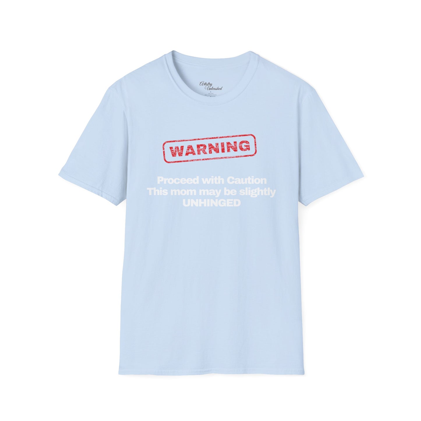 Warning Unisex Softstyle T-Shirt