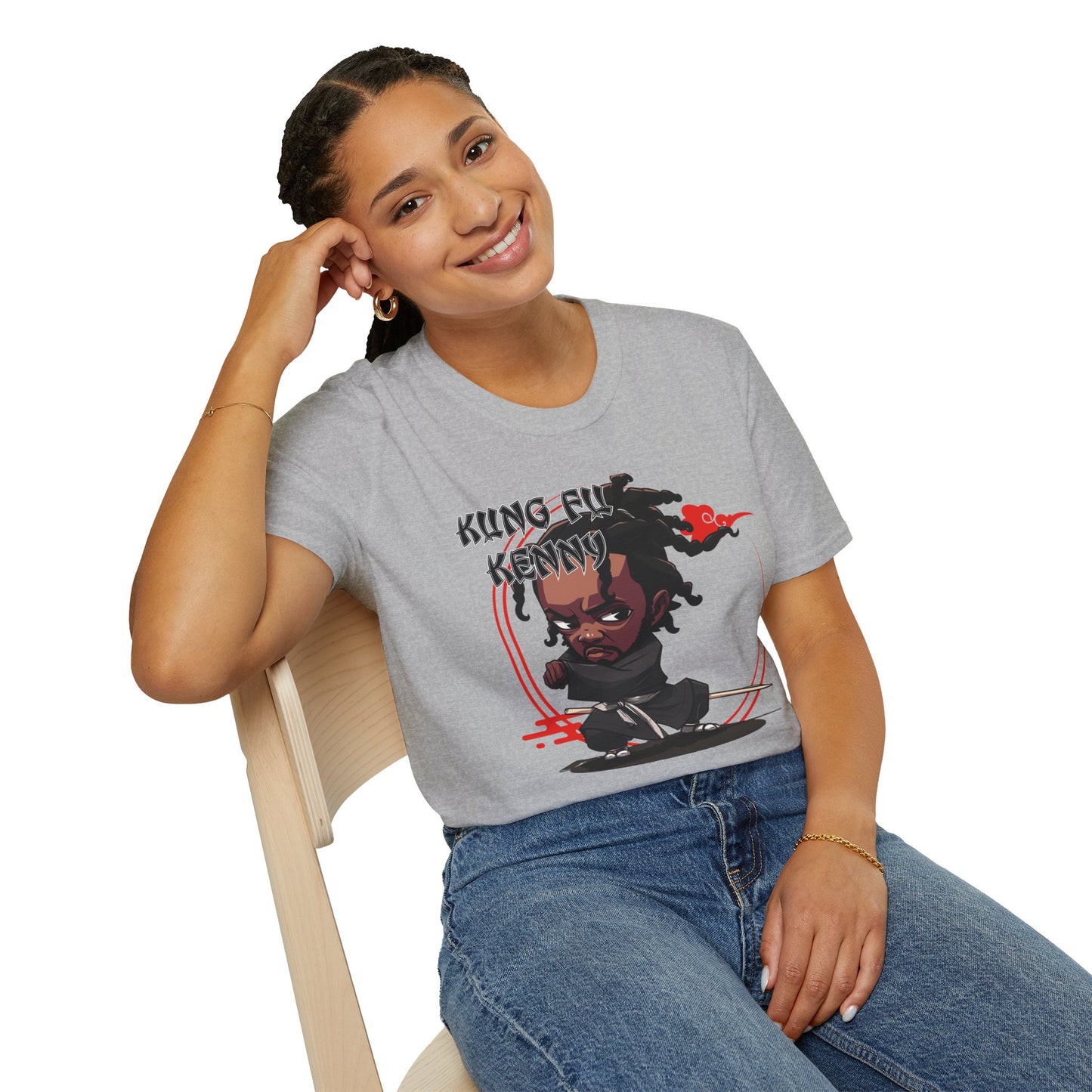 Kung Fu Kenny Unisex Softstyle T-Shirt