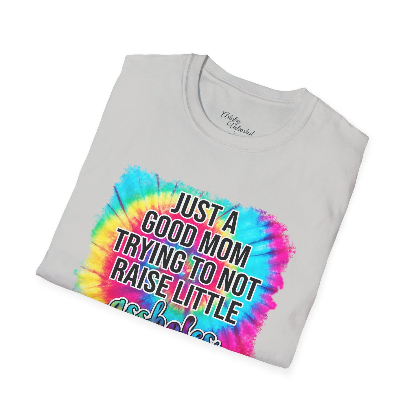 Sassy Mom Tye Dye Unisex Softstyle T-Shirt