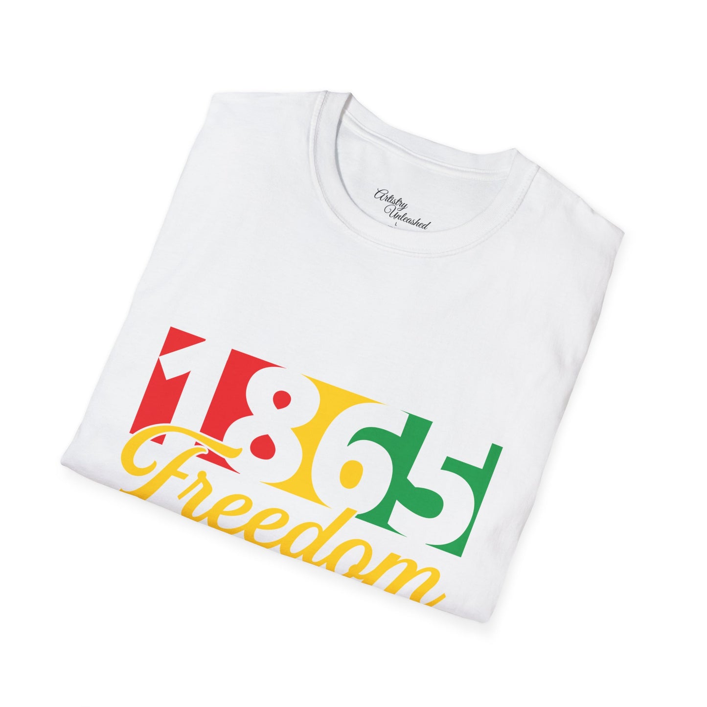 Juneteenth 1865 Freedom Unisex Softstyle T-Shirt