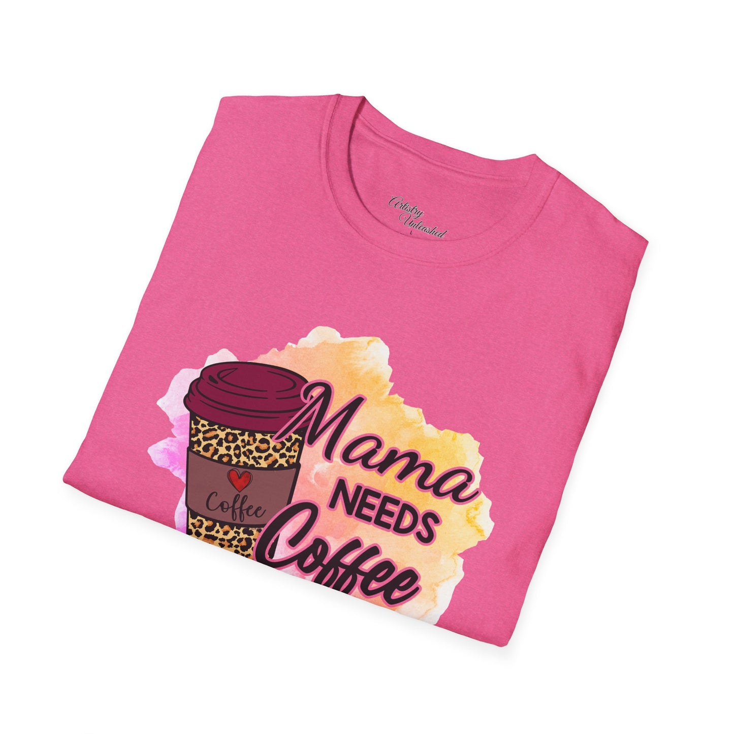 Mama Coffee Unisex Softstyle T-Shirt