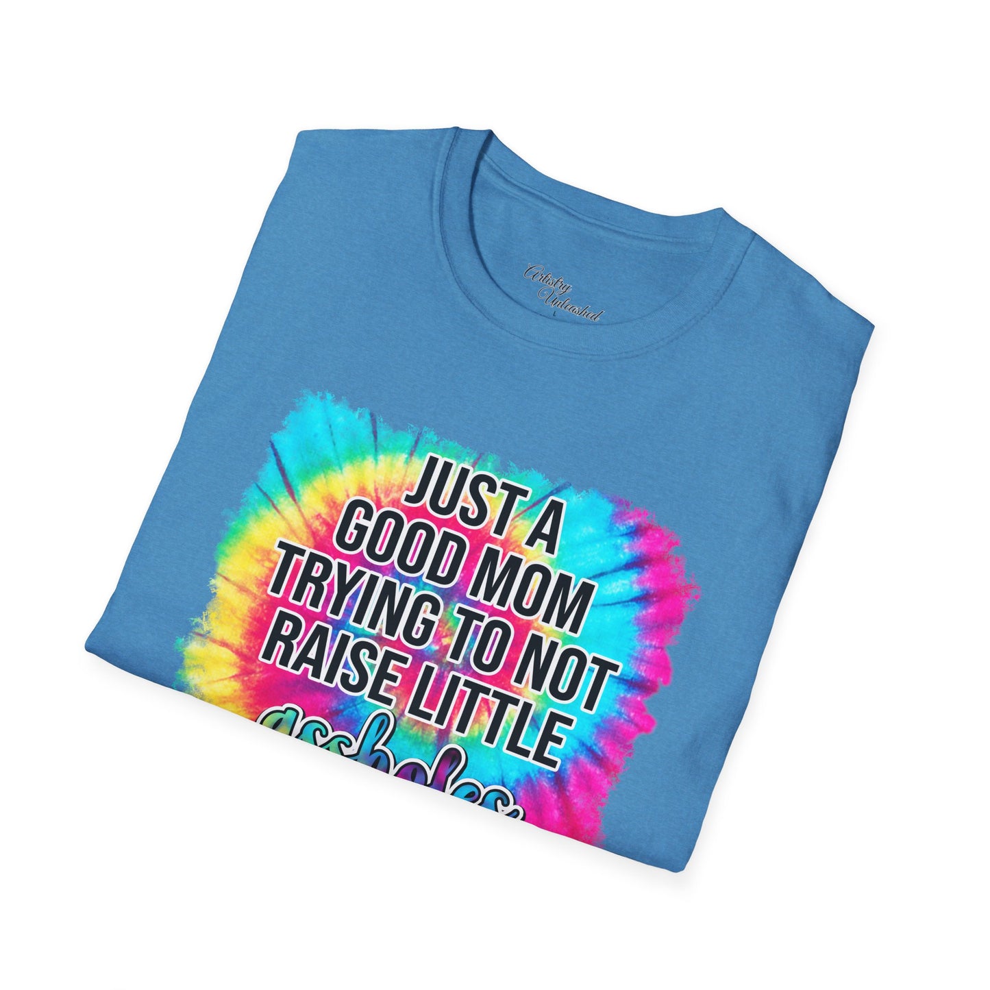 Sassy Mom Tye Dye Unisex Softstyle T-Shirt