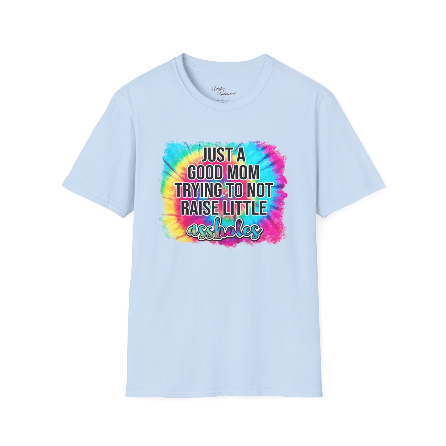 Sassy Mom Tye Dye Unisex Softstyle T-Shirt