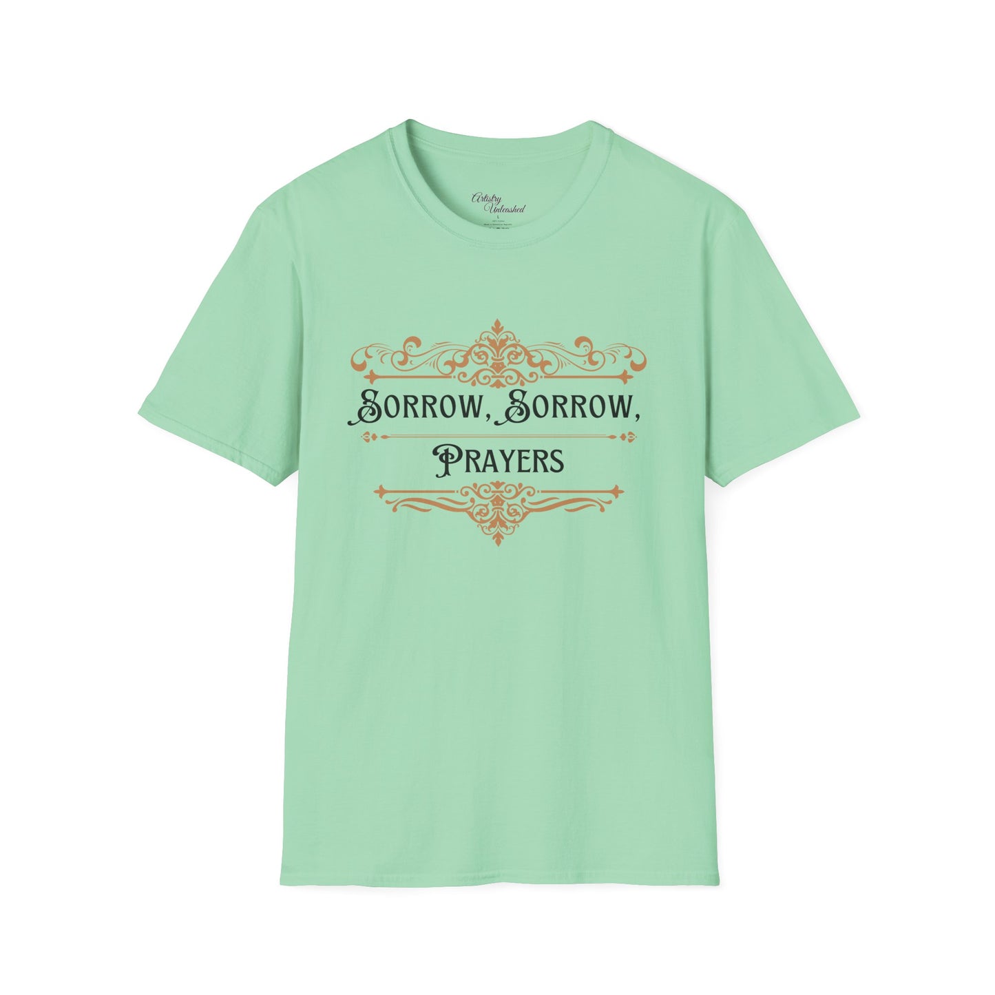 Sorrow, Sorrow Prayers Unisex Softstyle T-Shirt