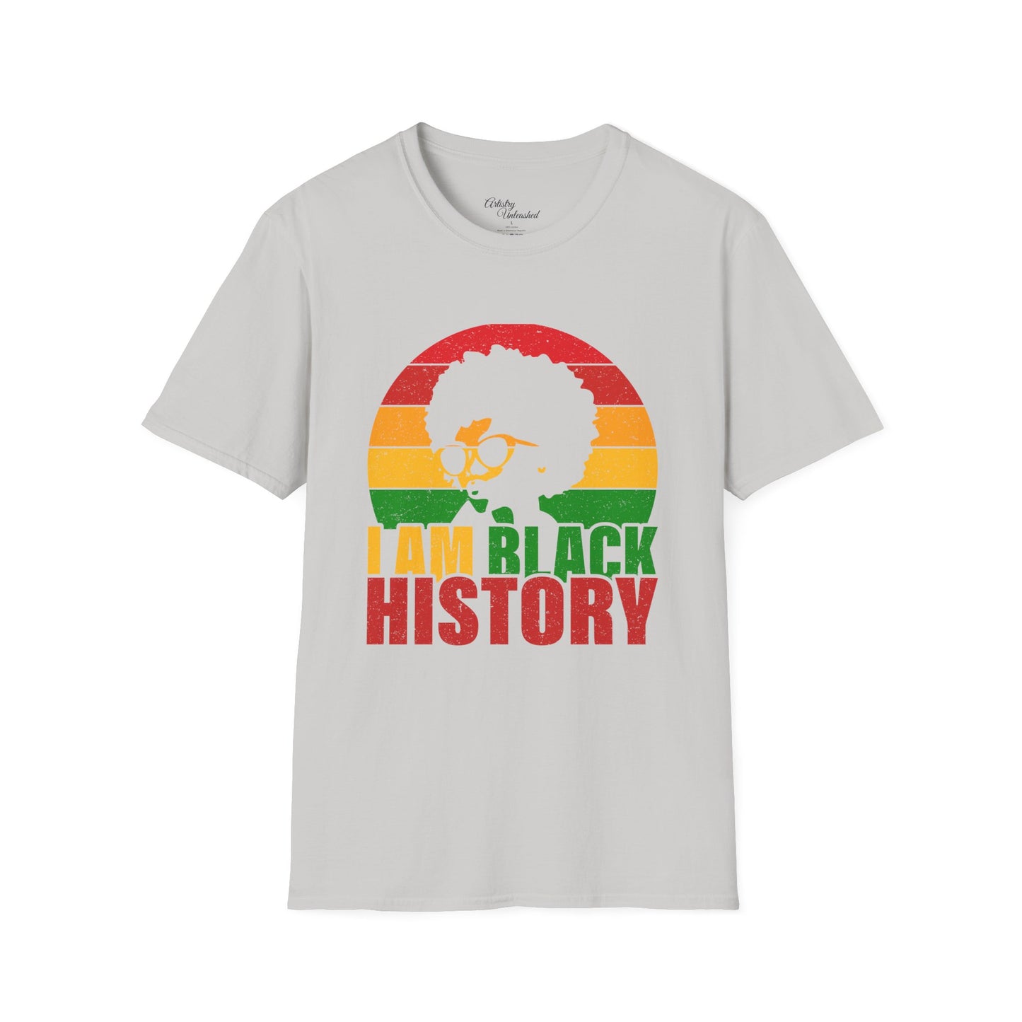 I Am Black History Unisex Softstyle T-Shirt