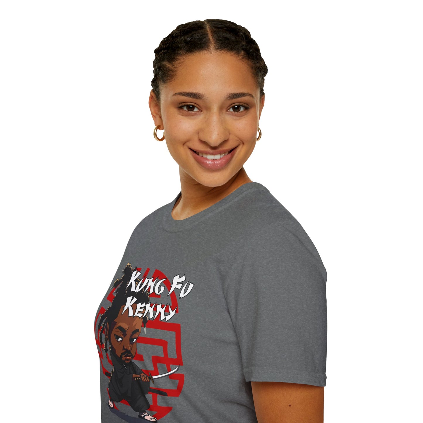 Kung Fu Kenny Unisex Softstyle T-Shirt