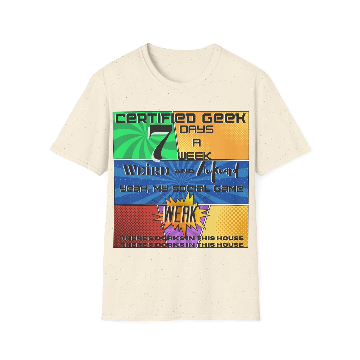 Certified Geek WAP Comic Unisex Softstyle T-Shirt