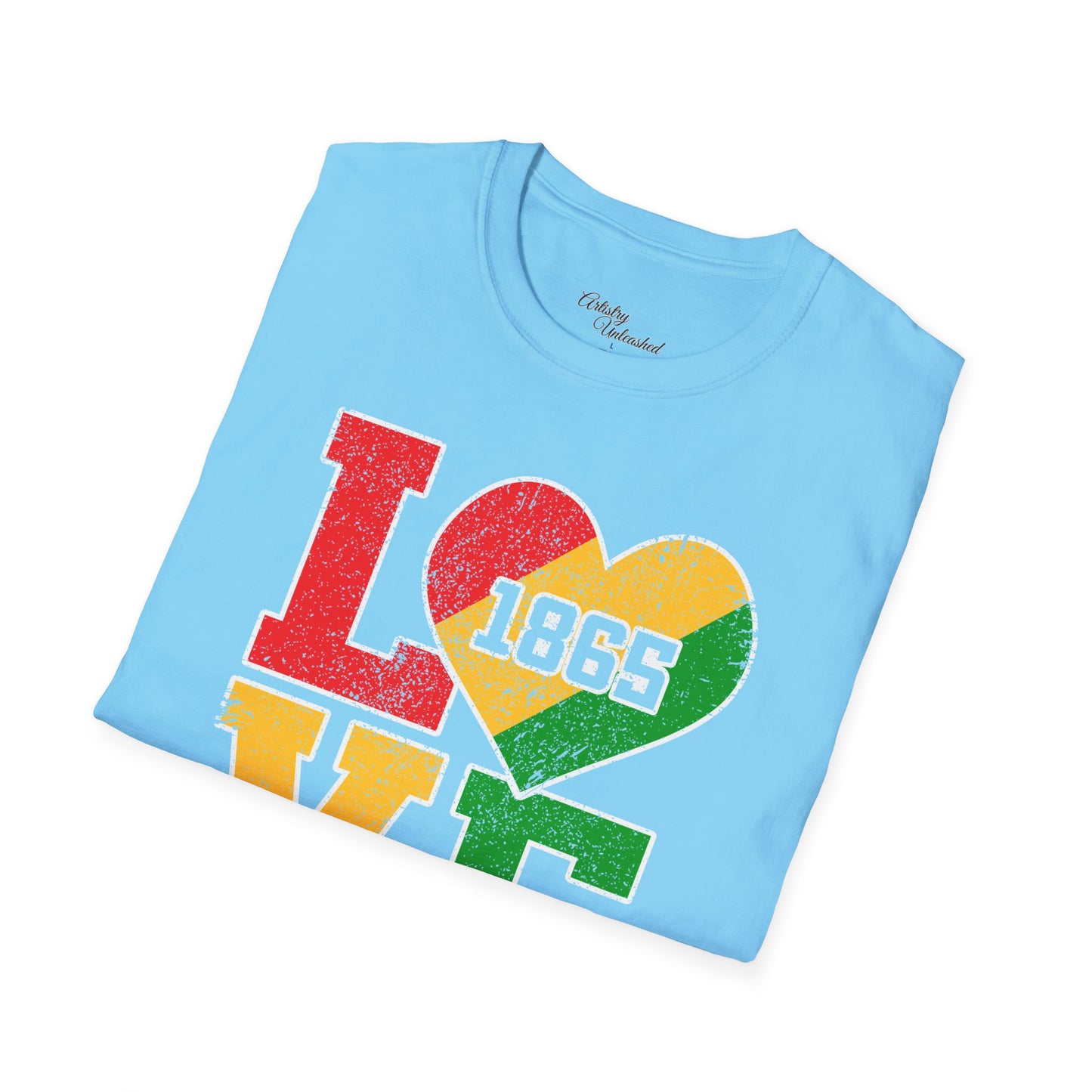 1865 Love Unisex Softstyle T-Shirt