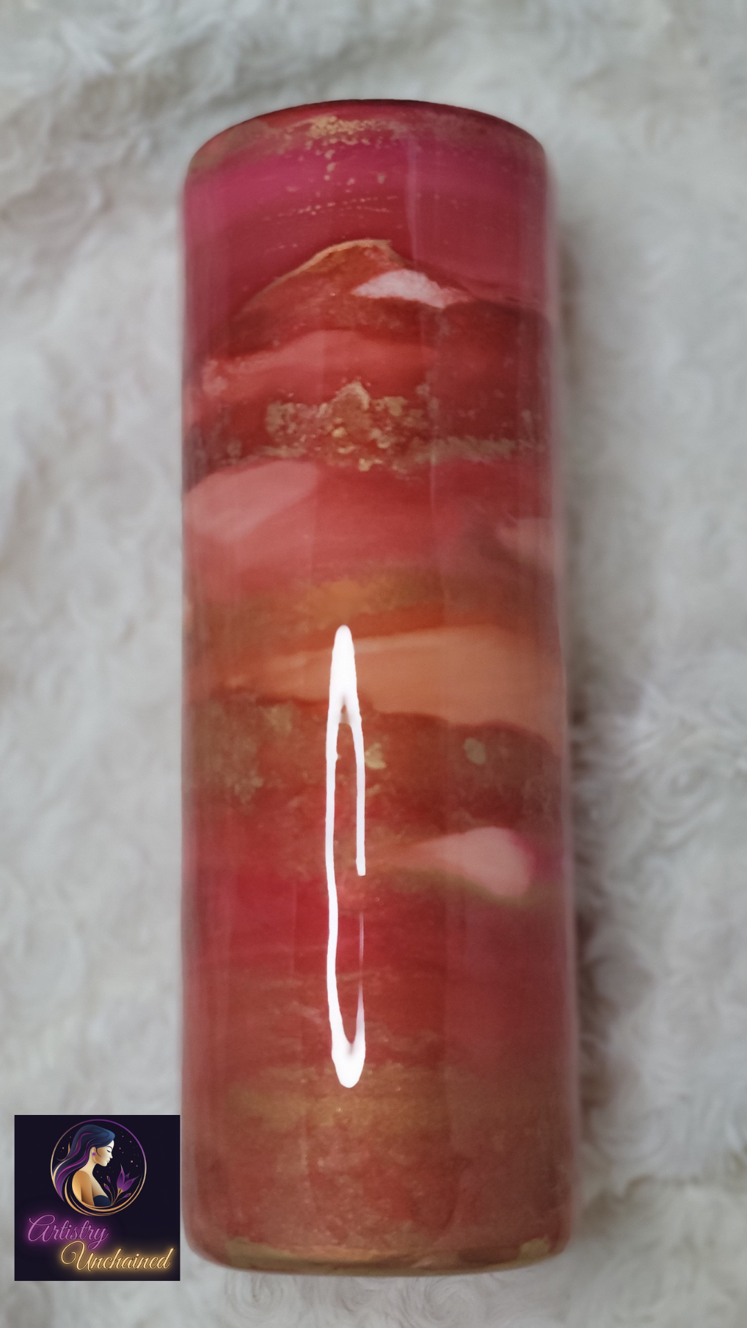 Golden Orange Waterfall 20 oz Tumbler