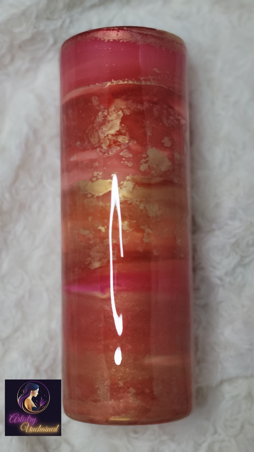 Golden Orange Waterfall 20 oz Tumbler