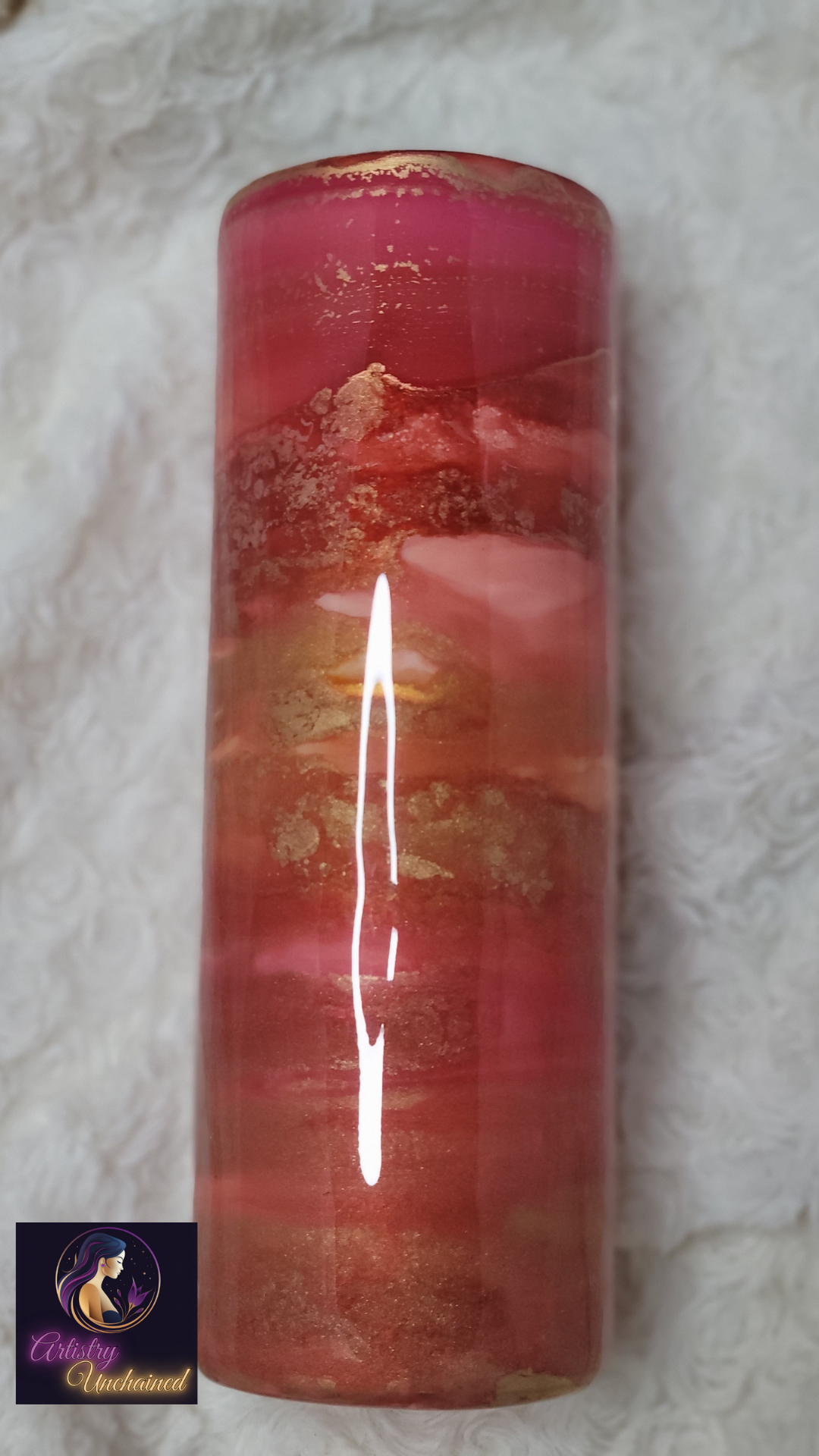 Golden Orange Waterfall 20 oz Tumbler