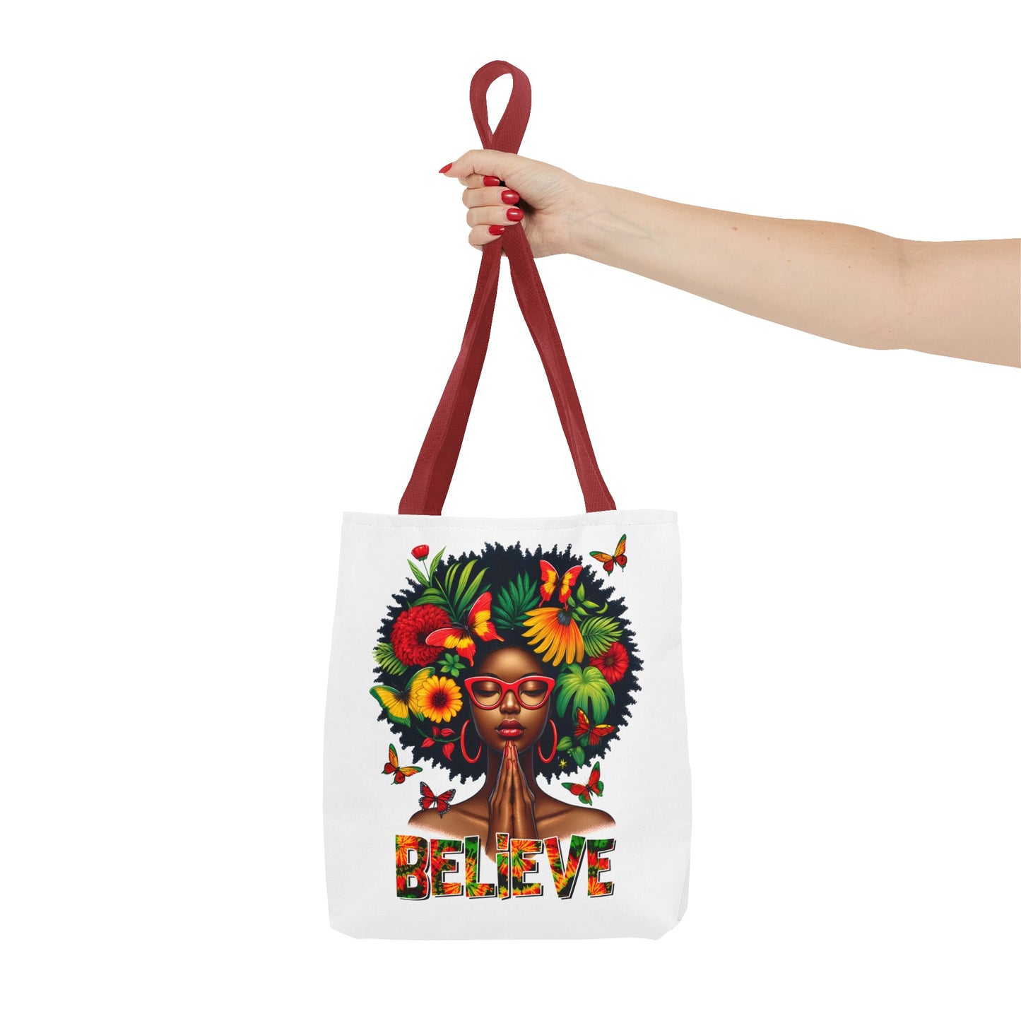 Believe Woman Tote Bag