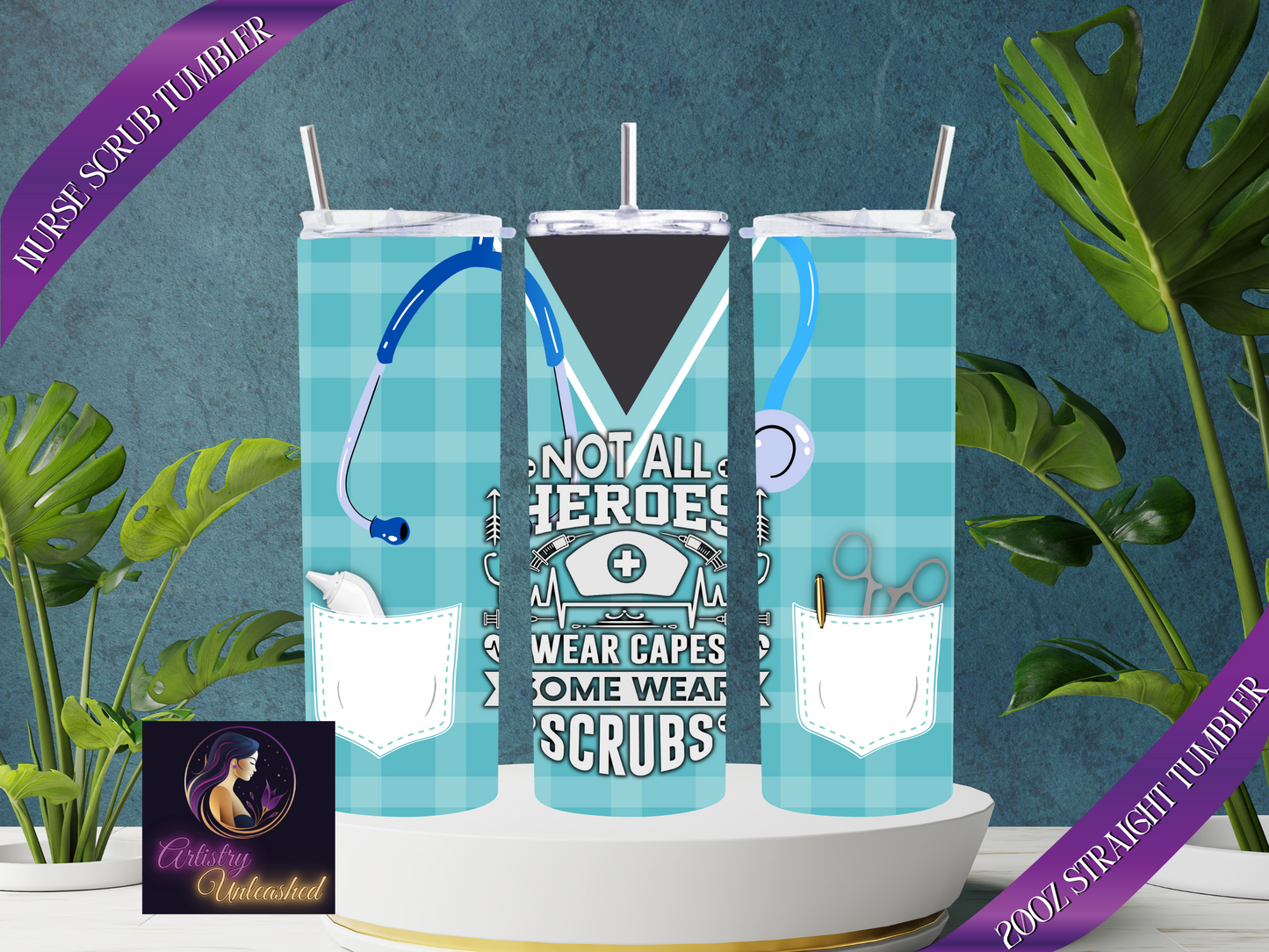 Nurse Scrubs 20 oz Tumbler