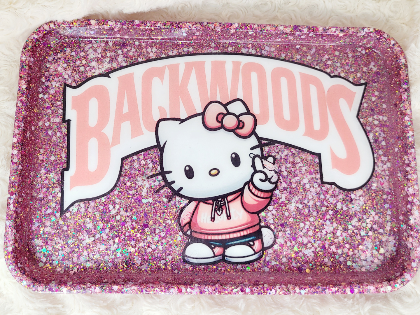 Kitty Inspired Resin Tray