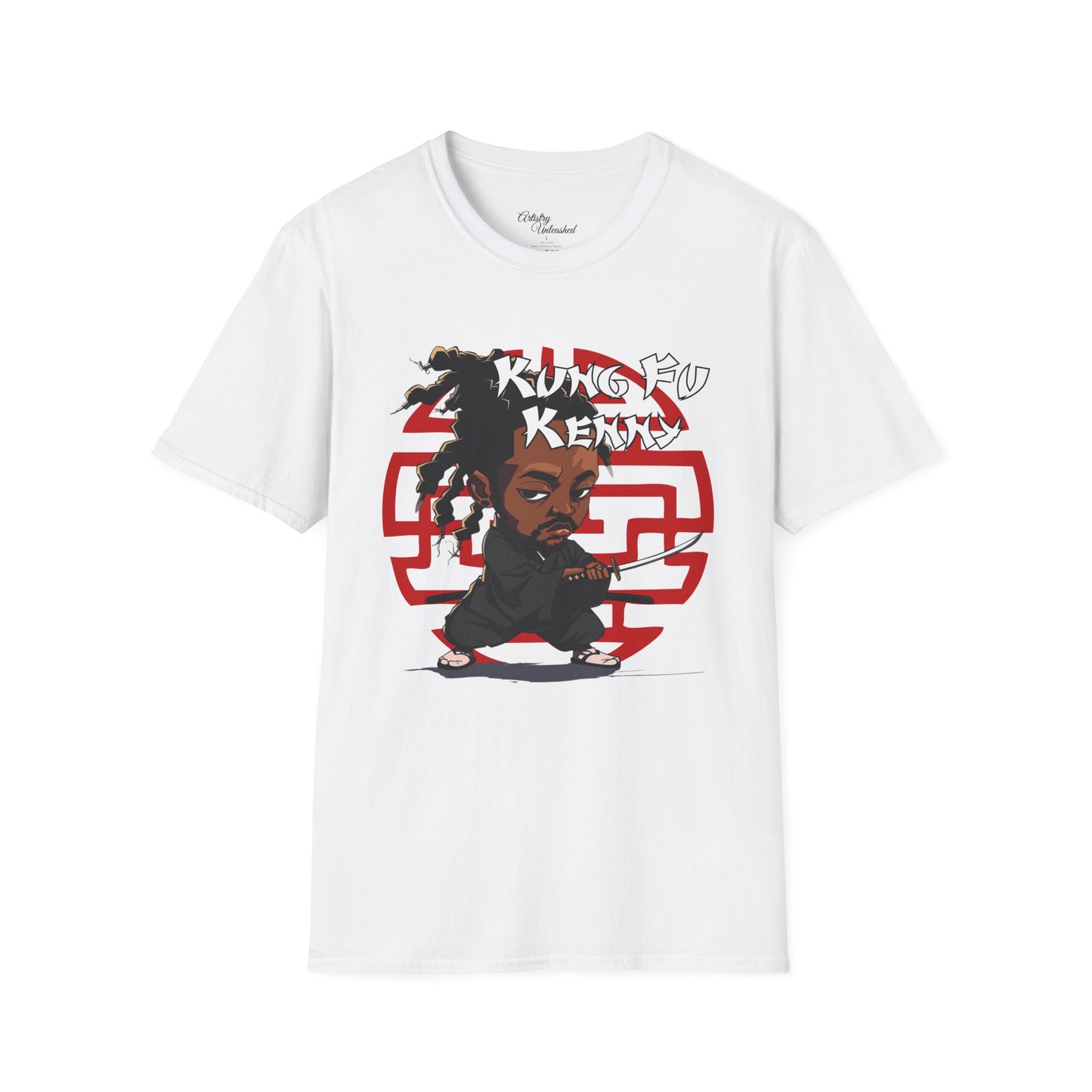 Kung Fu Kenny Unisex Softstyle T-Shirt