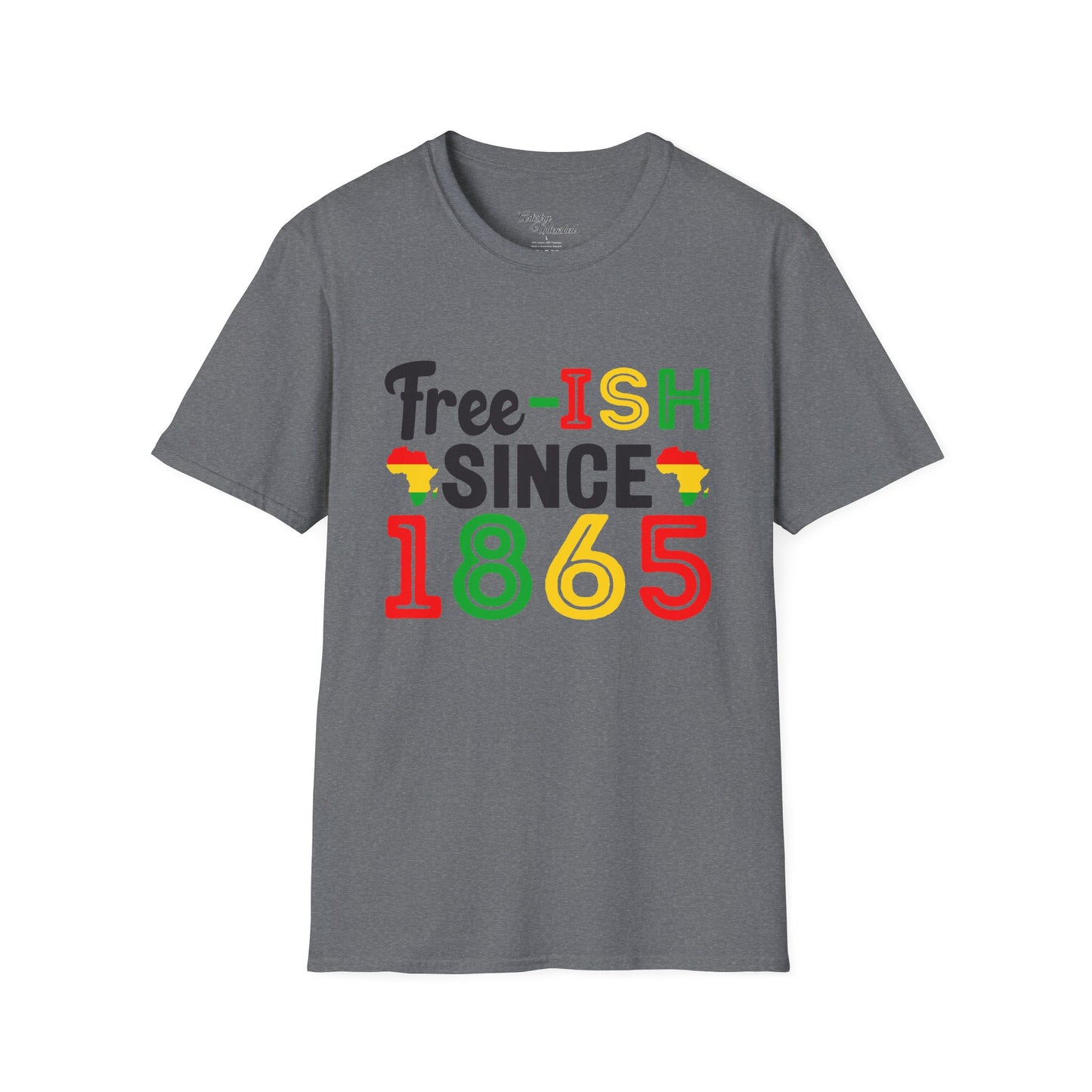 Free-ish Juneteenth Unisex Softstyle T-Shirt