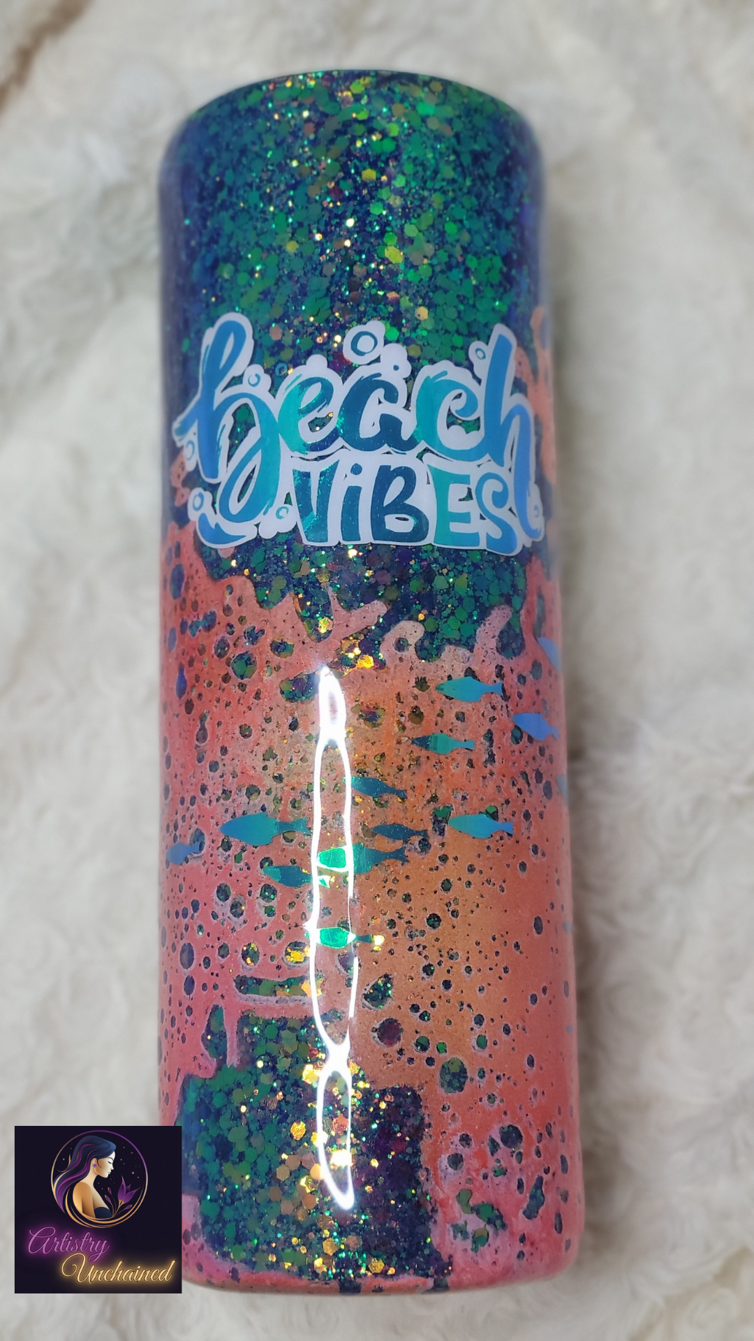 Beach Vibes Ocean Inspired 30 oz Tumbler