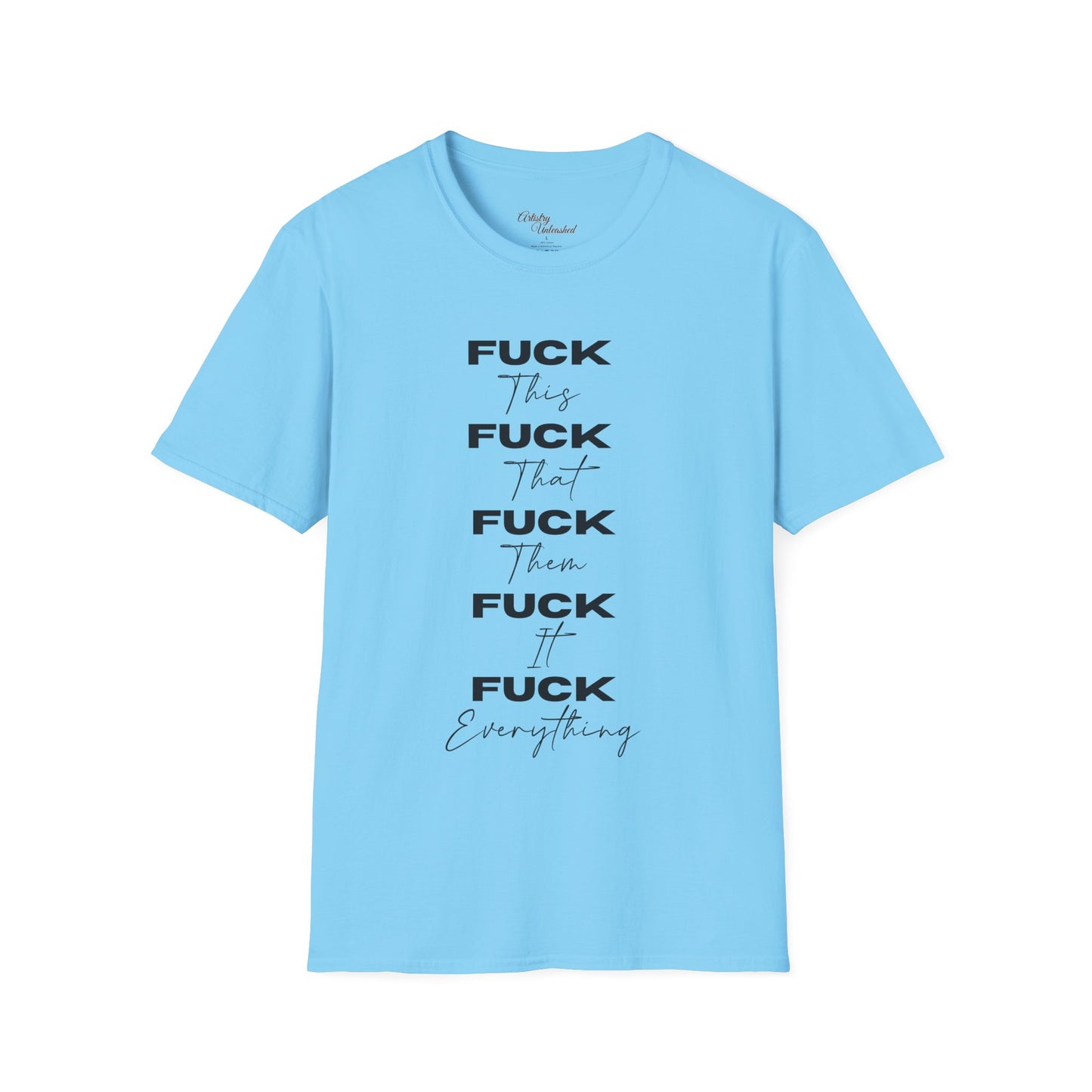 F This, That, etc. Unisex Softstyle T-Shirt