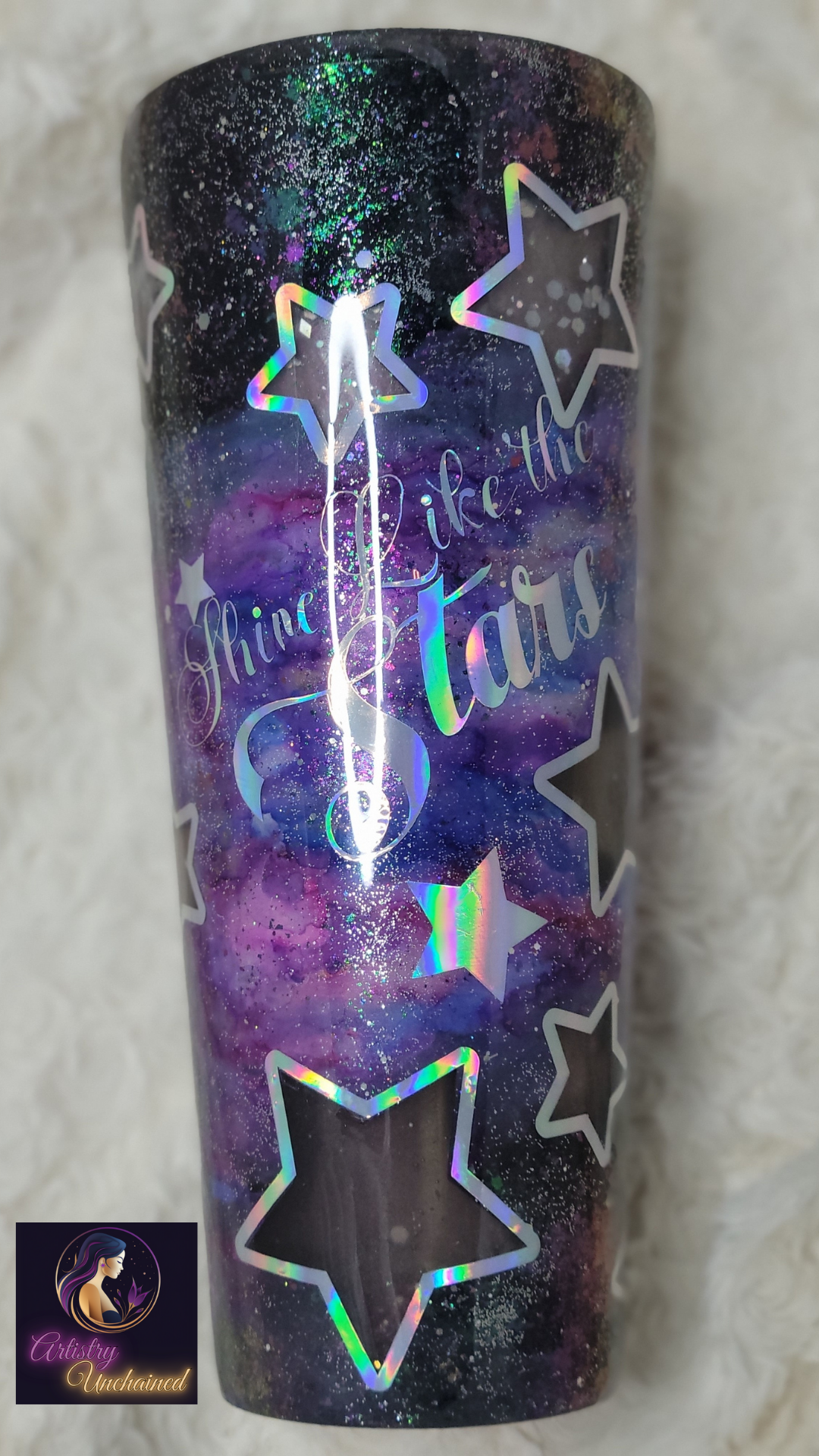 Galaxy 24 oz Acrylic Tumbler