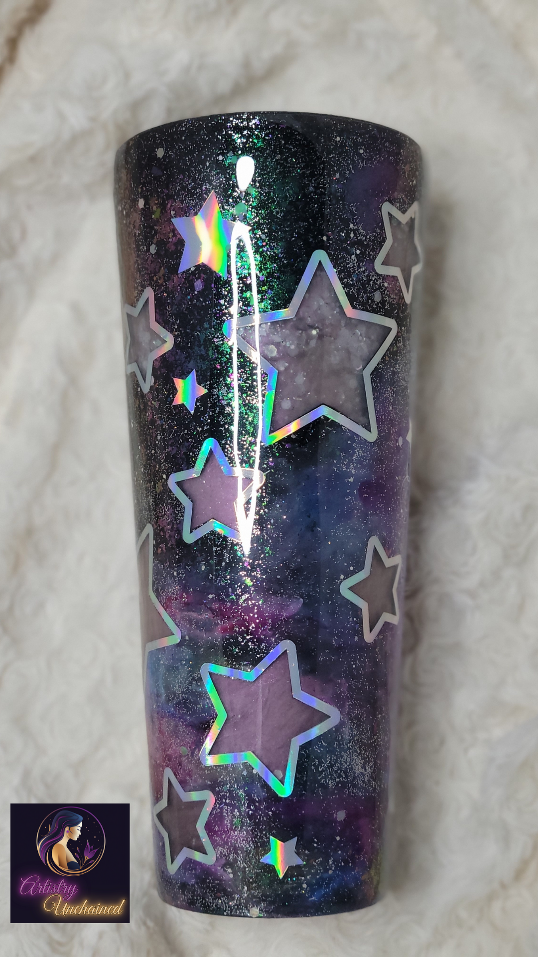 Galaxy 24 oz Acrylic Tumbler