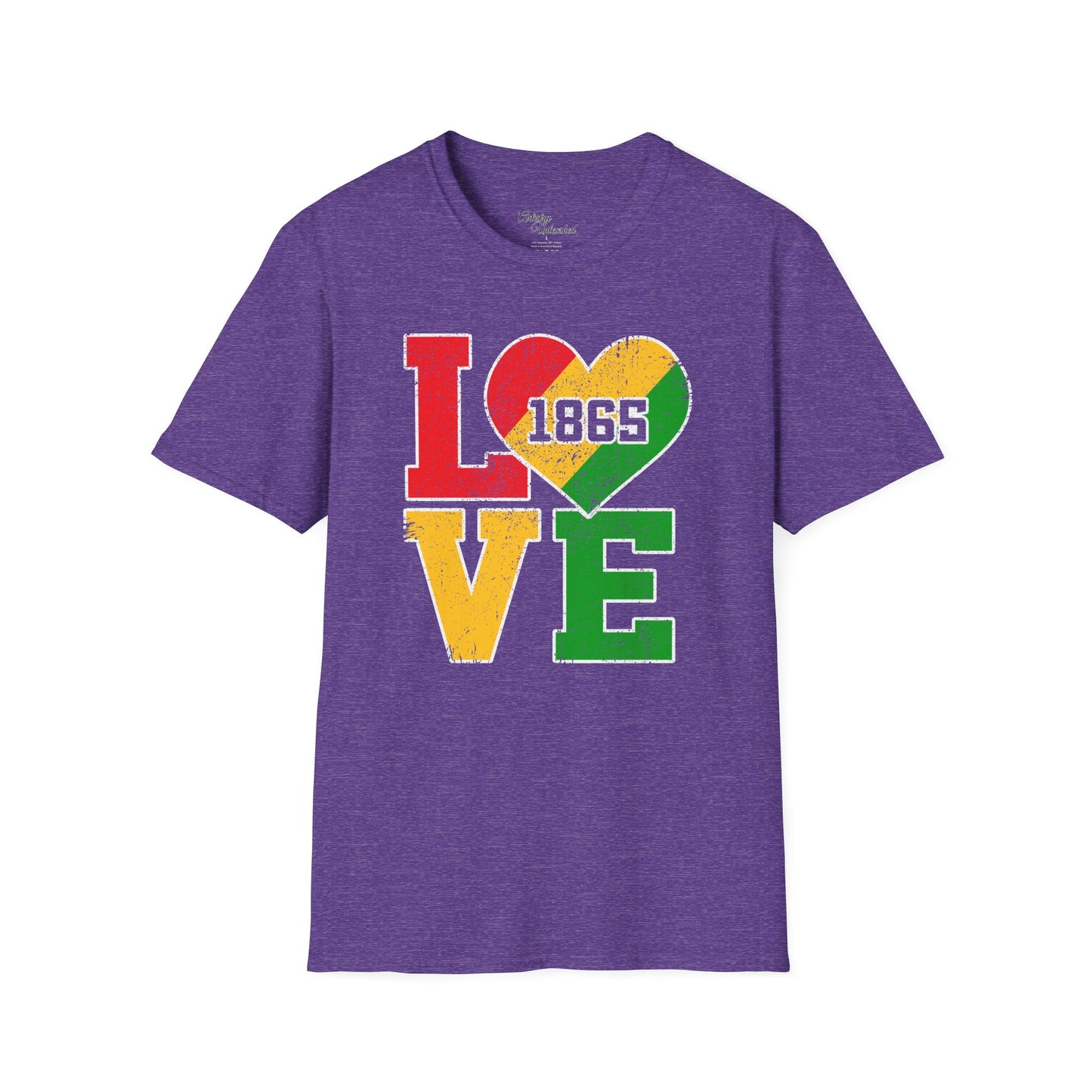 1865 Love Unisex Softstyle T-Shirt