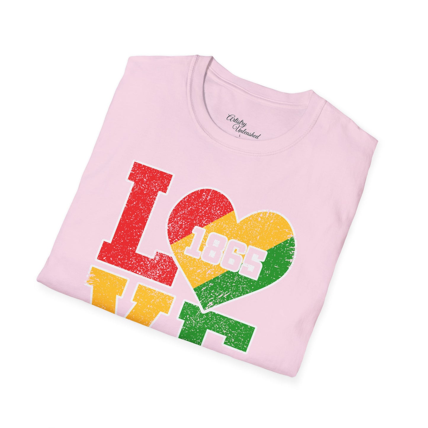 1865 Love Unisex Softstyle T-Shirt
