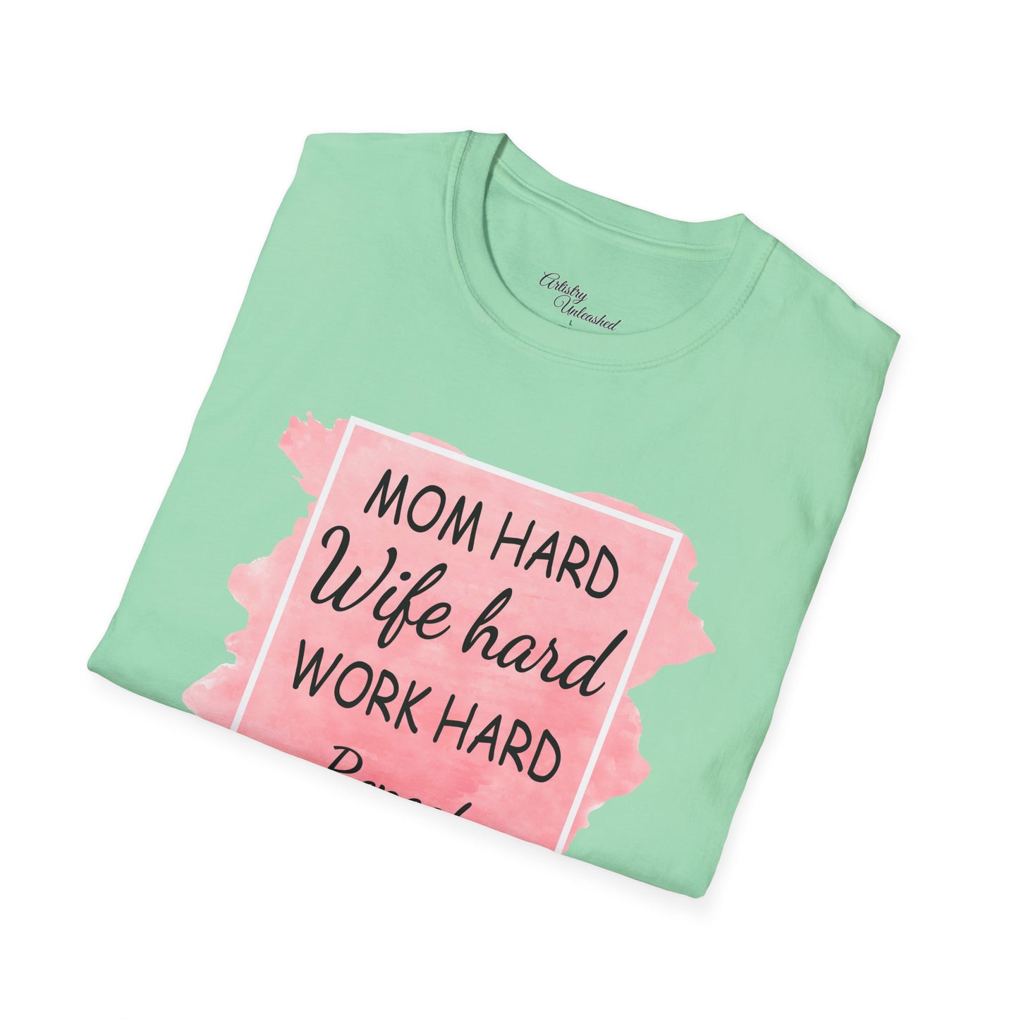 Mom Life Unisex Softstyle T-Shirt