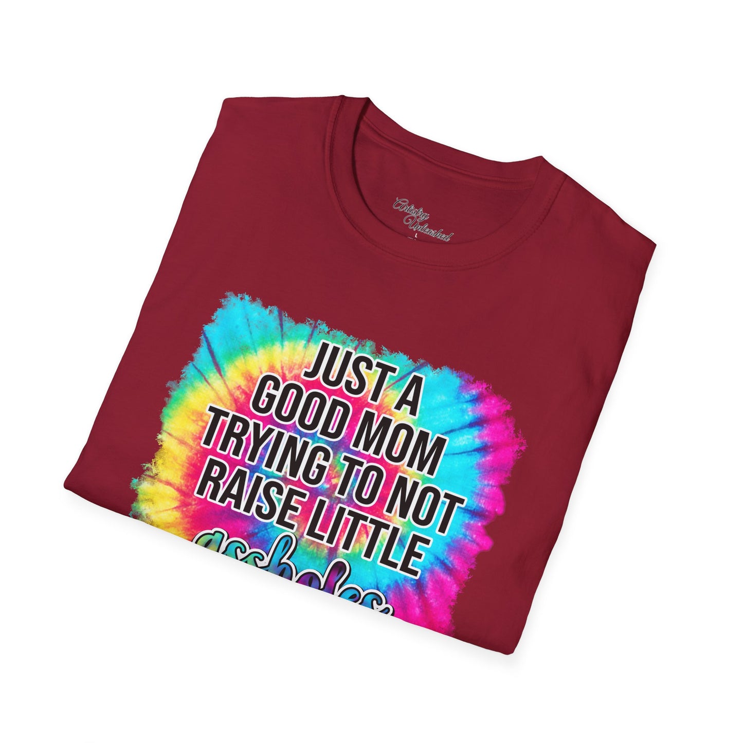 Sassy Mom Tye Dye Unisex Softstyle T-Shirt