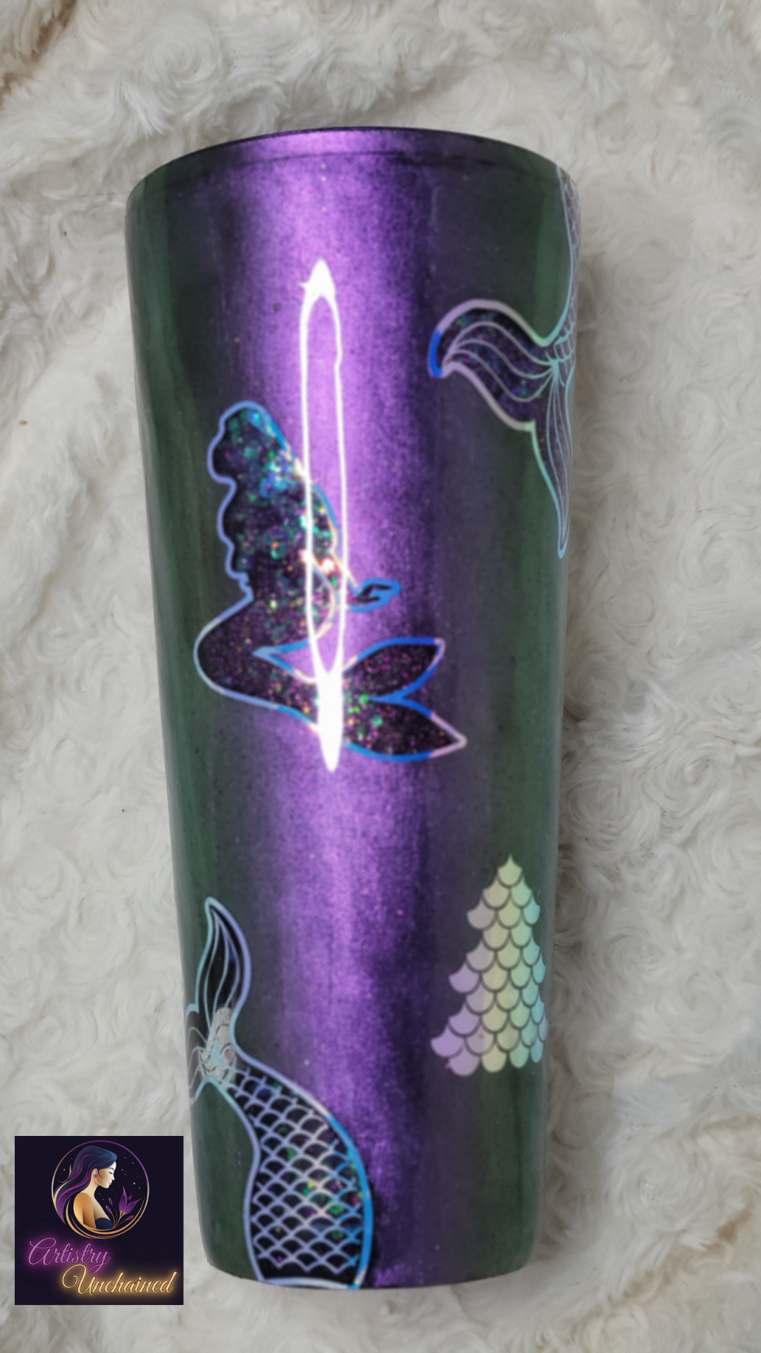 Mermaid 24 oz Acrylic Tumbler