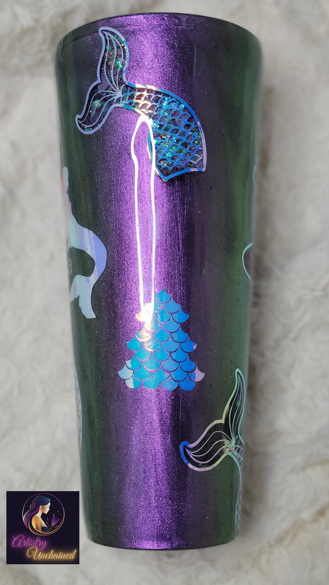 Mermaid 24 oz Acrylic Tumbler