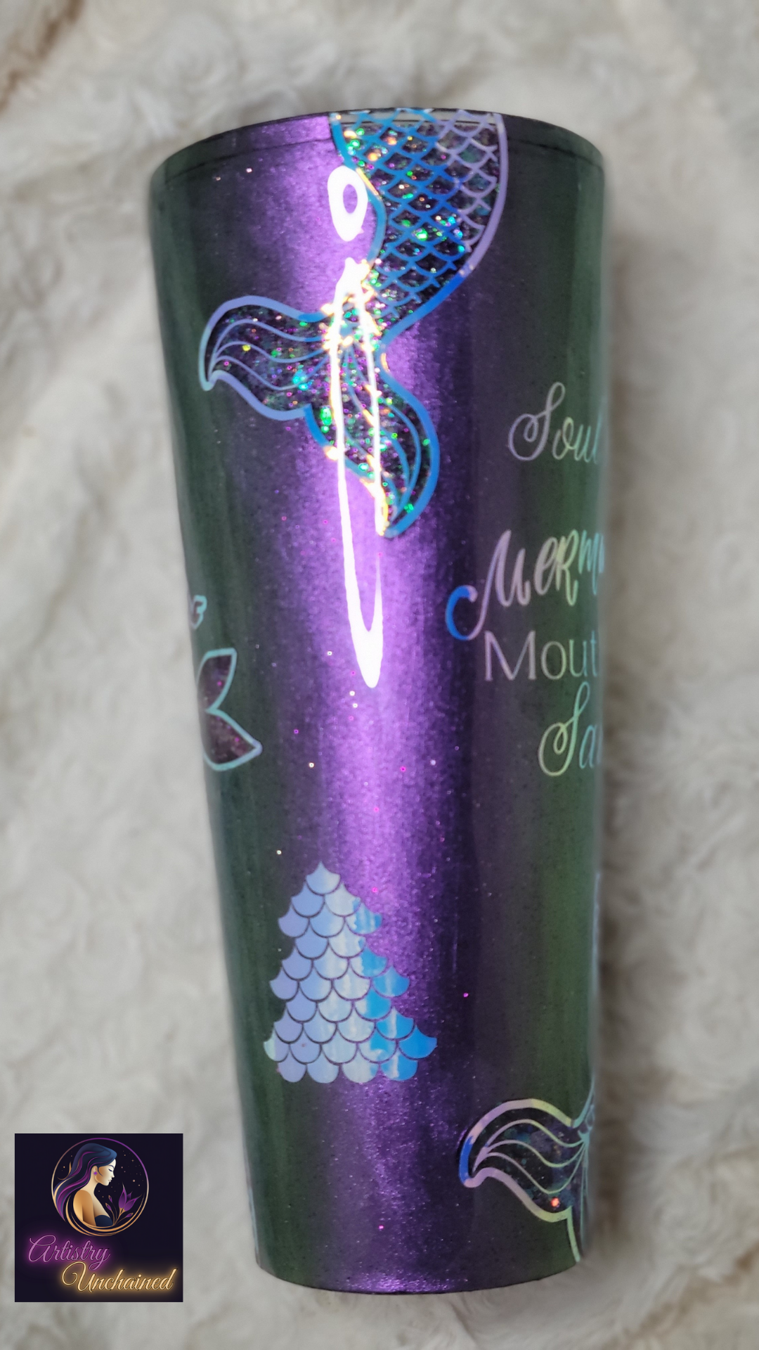 Mermaid 24 oz Acrylic Tumbler