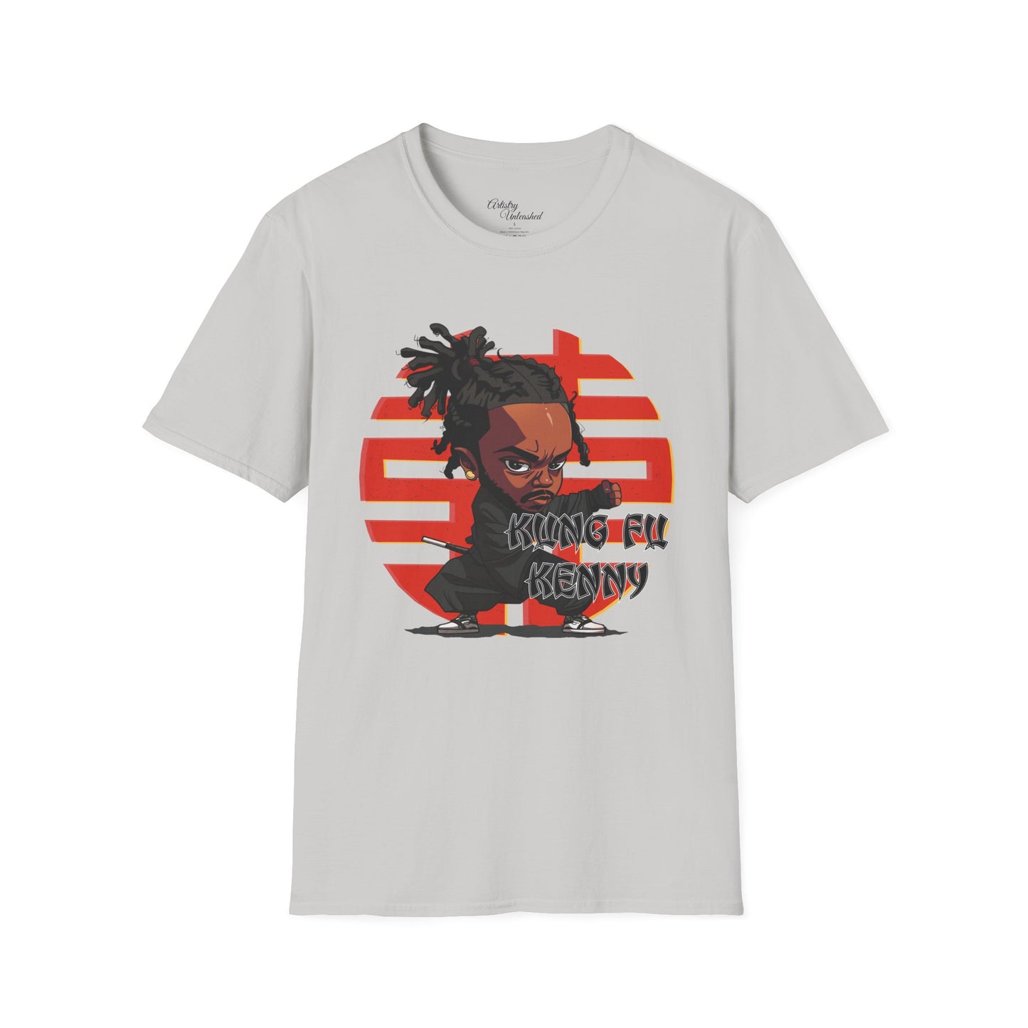 Kung Fu Kenny Unisex Softstyle T-Shirt