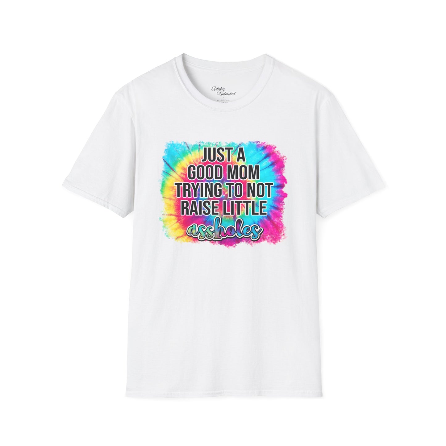 Sassy Mom Tye Dye Unisex Softstyle T-Shirt