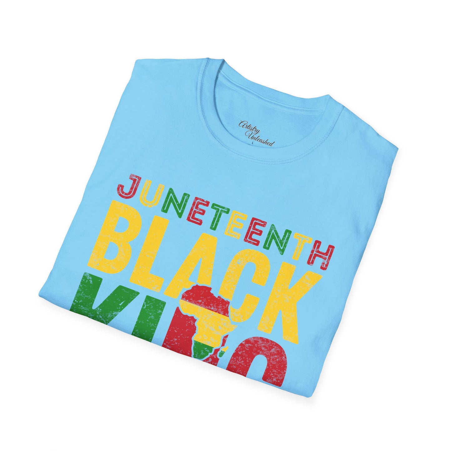 Black King Juneteenth Unisex Softstyle T-Shirt