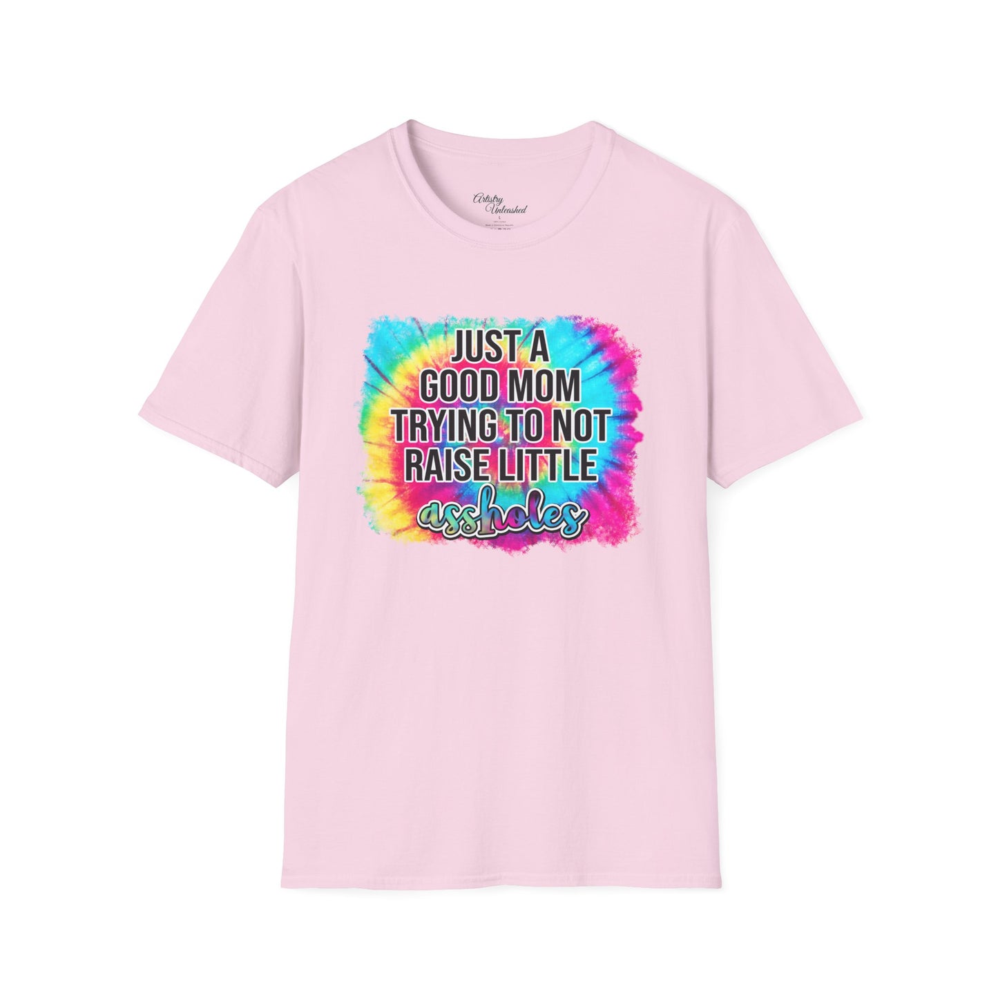 Sassy Mom Tye Dye Unisex Softstyle T-Shirt