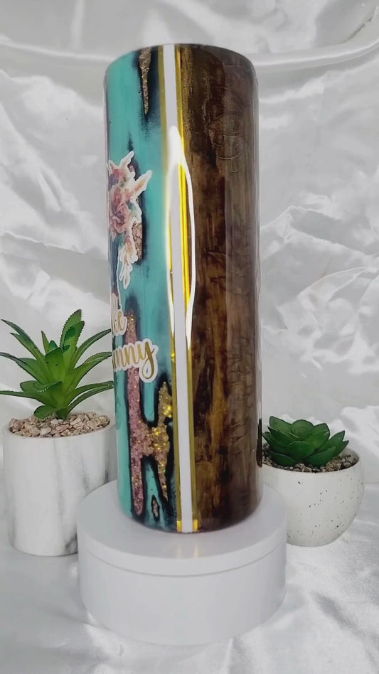 Buckle Bunny Rustic, Western Inspired 30 oz Tumbler