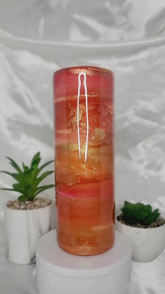 Golden Orange Waterfall 20 oz Tumbler