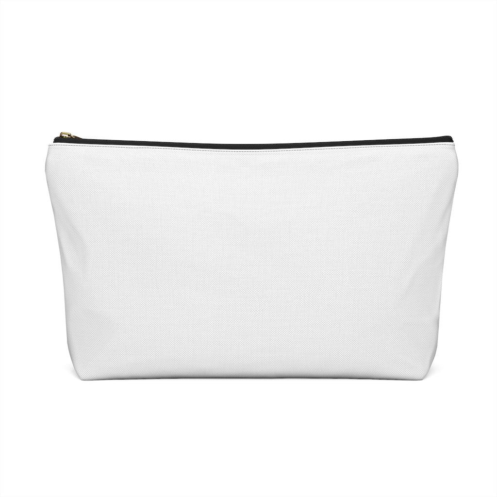 FightPink Ribbon Accessory Pouch w T-bottom