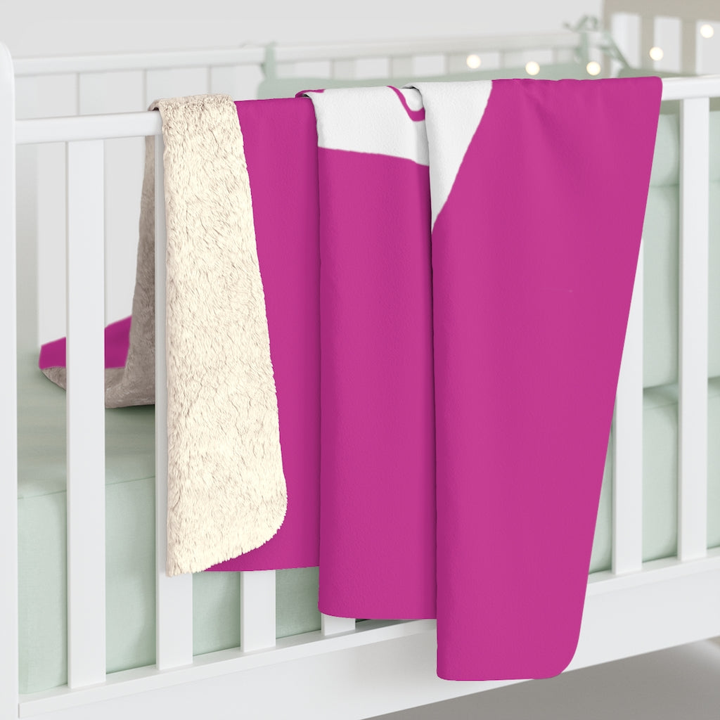 Fighting Queen Sherpa Fleece Blanket