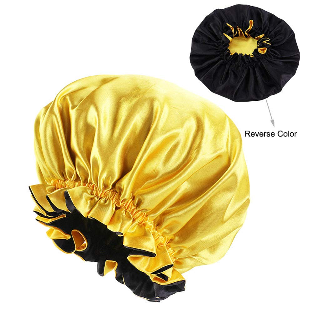 Adult Custom Reversable Satin Bonnet